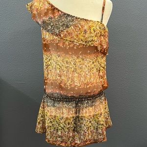 American Rag Tunic Blouse Single Sleeve Sz M